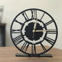 Aberto Design Net Pod Reloj Decorativo Negro